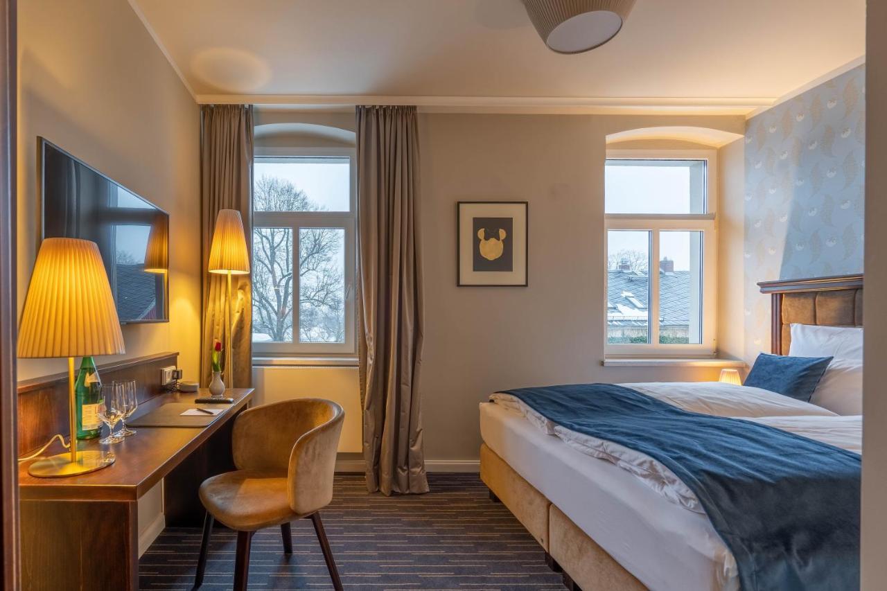 Logis Hotel Quartier 5, Saechsische Schweiz, Mit Restaurant, Cafe & Bar 卡劳特格瑞斯赫 外观 照片